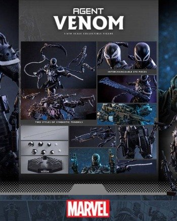 agent venom 12 Hot Toys: Agent Venom 1/6 - Marvel Comics