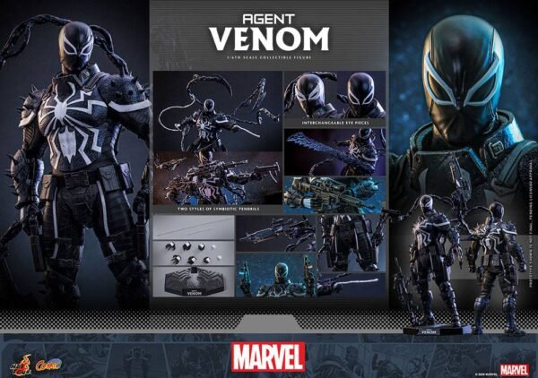 agent venom 12 Hot Toys: Agent Venom 1/6 - Marvel Comics