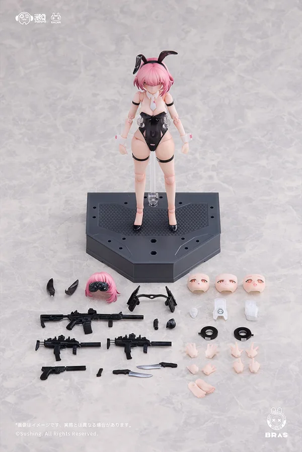 Bunny Rapid Action Squad: Belka 1/12 Con Bonus