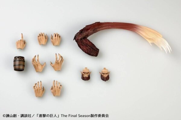 bestia 11 Revoltech: Beast Titan - Attack on Titan Con Bonus