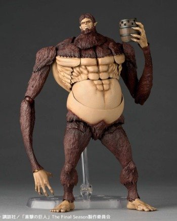 bestia 5 Revoltech: Beast Titan - Attack on Titan Con Bonus