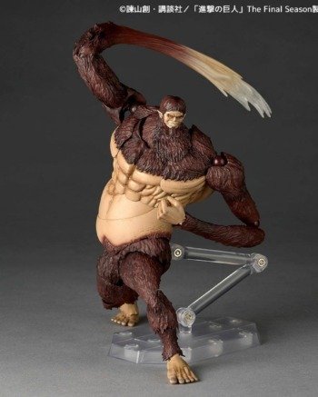 bestia 9 Revoltech: Beast Titan - Attack on Titan Con Bonus