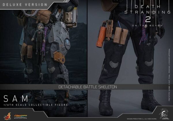 death 11 Hot Toys: Sam Deluxe Version - Death Stranding 2 On The Beach Sam