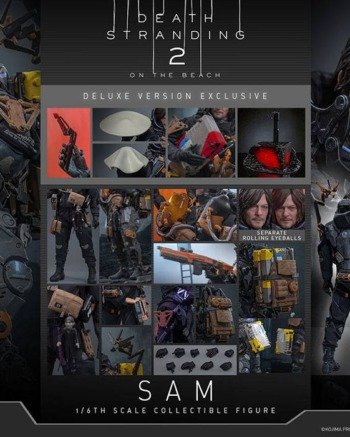 death 12 Hot Toys: Sam Deluxe Version - Death Stranding 2 On The Beach Sam