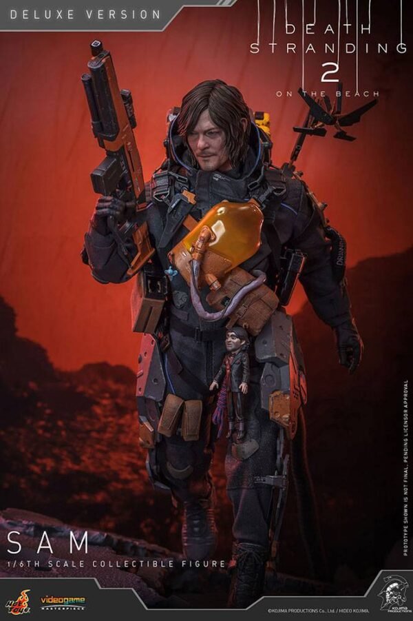 death 4 Hot Toys: Sam Deluxe Version - Death Stranding 2 On The Beach Sam