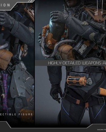 death 6 Hot Toys: Sam Deluxe Version - Death Stranding 2 On The Beach Sam