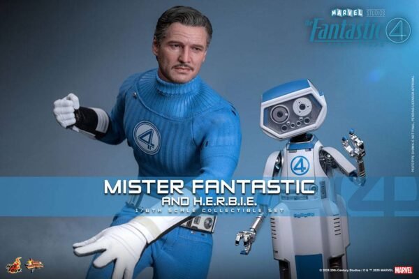 Hot Toys: Mister Fantastic & HERBIE 1/6 - Fantastic 4 First Step