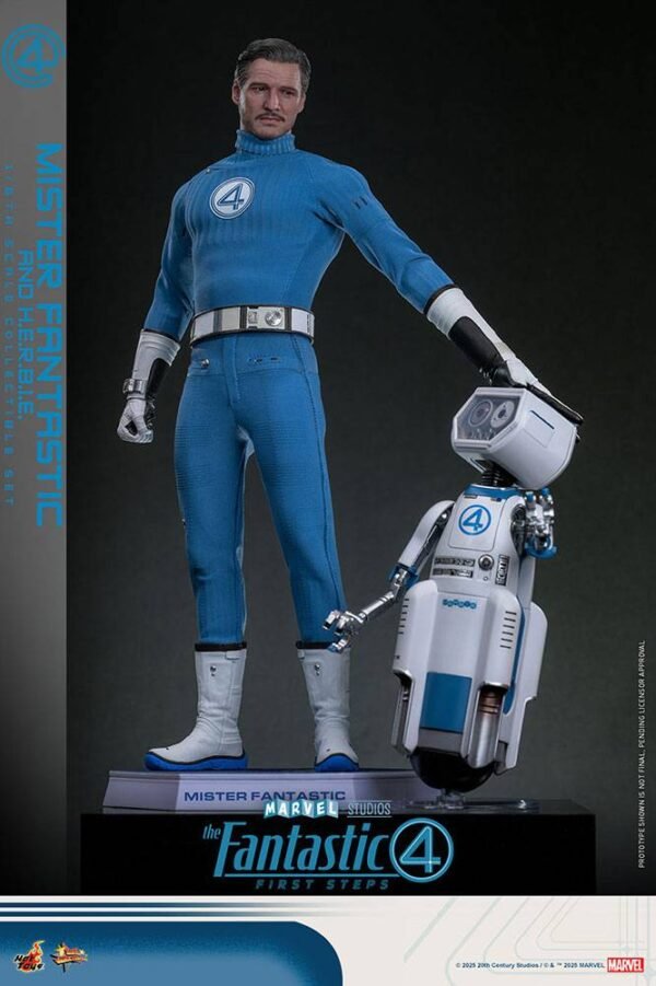 Hot Toys: Mister Fantastic & HERBIE 1/6 - Fantastic 4 First Step