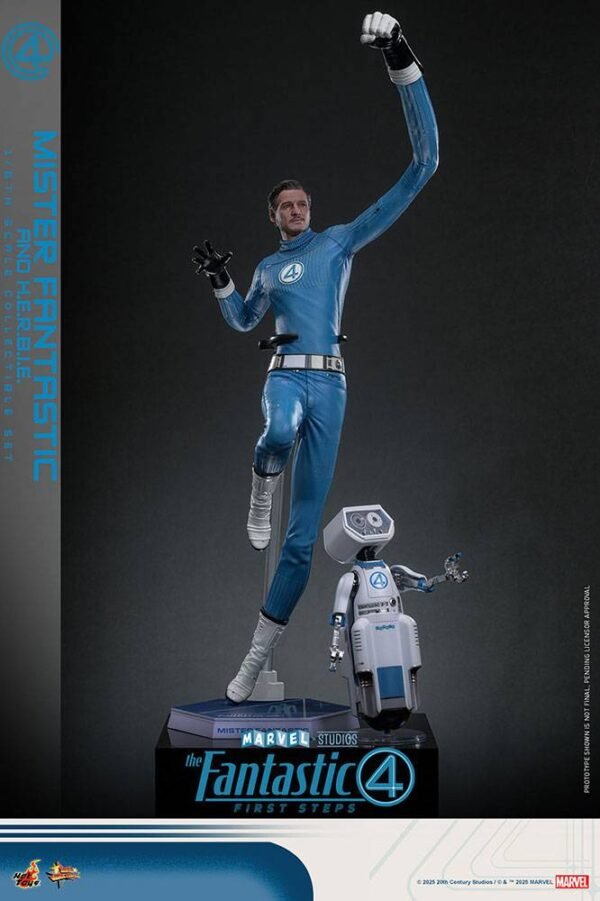 Hot Toys: Mister Fantastic & HERBIE 1/6 - Fantastic 4 First Step