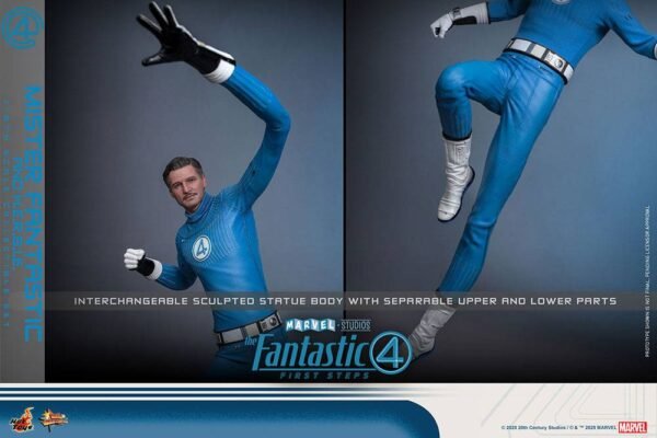 Hot Toys: Mister Fantastic & HERBIE 1/6 - Fantastic 4 First Step
