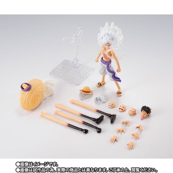 g5 2 S.H.FIGUARTS: Gear 5 Monkey D. Luffy Egghead Ver. - One Piece