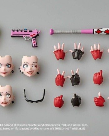 harley 4 Revoltech: Harley Quinn - Suicide Squad Isekai Ver. Con Bonus