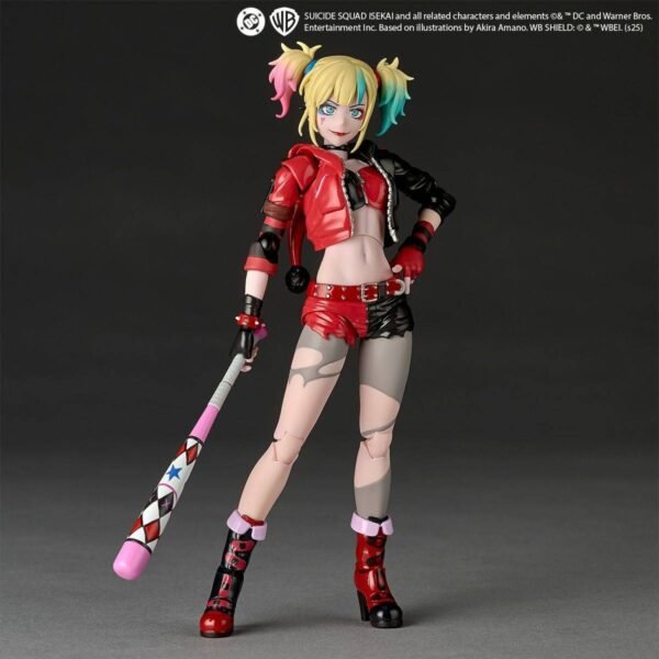 harley 5 Revoltech: Harley Quinn - Suicide Squad Isekai Ver. Con Bonus