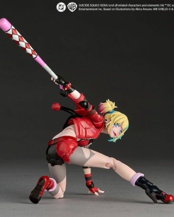 harley 7 Revoltech: Harley Quinn - Suicide Squad Isekai Ver. Con Bonus
