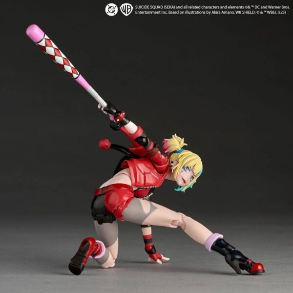 harley 7 Revoltech: Harley Quinn - Suicide Squad Isekai Ver. Con Bonus