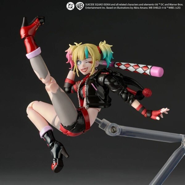 harley 8 Revoltech: Harley Quinn - Suicide Squad Isekai Ver. Con Bonus