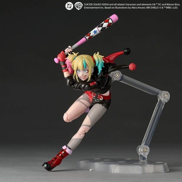 harley 9 Revoltech: Harley Quinn - Suicide Squad Isekai Ver. Con Bonus