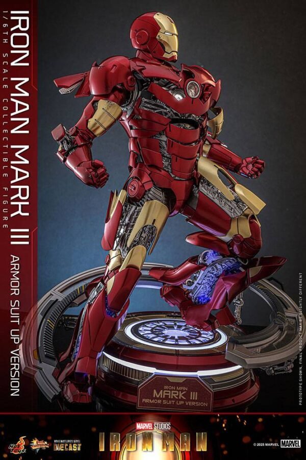 Hot Toys: Iron Man Mk.3 1/6 Armor Suit Up Ver. - Iron Man