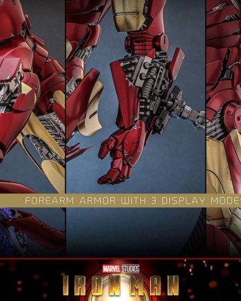 Hot Toys: Iron Man Mk.3 1/6 Armor Suit Up Ver. - Iron Man