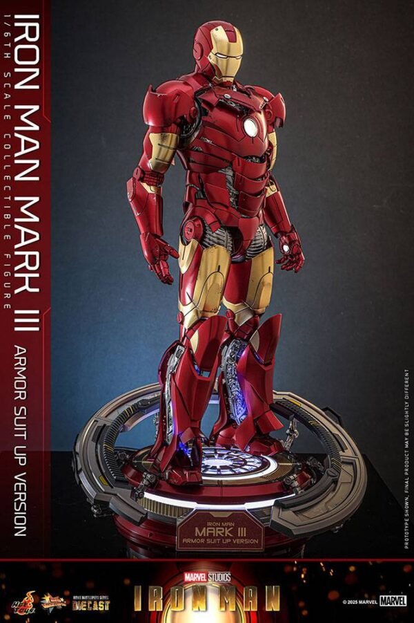 Hot Toys: Iron Man Mk.3 1/6 Armor Suit Up Ver. - Iron Man