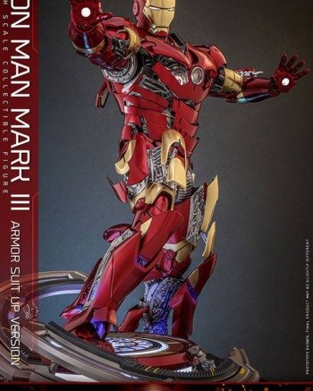 Hot Toys: Iron Man Mk.3 1/6 Armor Suit Up Ver. - Iron Man