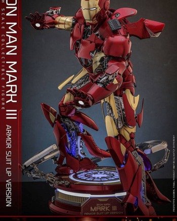 Hot Toys: Iron Man Mk.3 1/6 Armor Suit Up Ver. - Iron Man