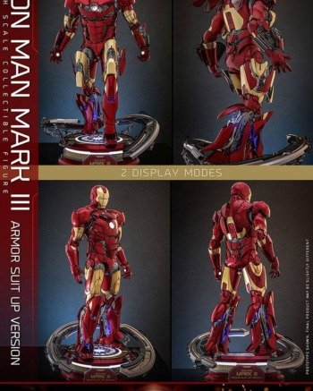 Hot Toys: Iron Man Mk.3 1/6 Armor Suit Up Ver. - Iron Man