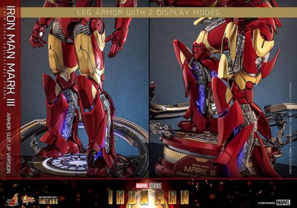 Hot Toys: Iron Man Mk.3 1/6 Armor Suit Up Ver. - Iron Man