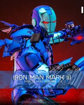 Hot Toys: Iron Man Mk.III 1/6 Stealth Mode Ver.2.0 - Iron Man