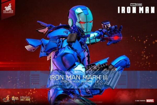 Hot Toys: Iron Man Mk.III 1/6 Stealth Mode Ver.2.0 - Iron Man