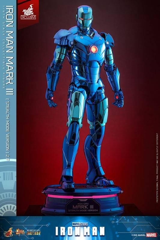 Hot Toys: Iron Man Mk.III 1/6 Stealth Mode Ver.2.0 - Iron Man