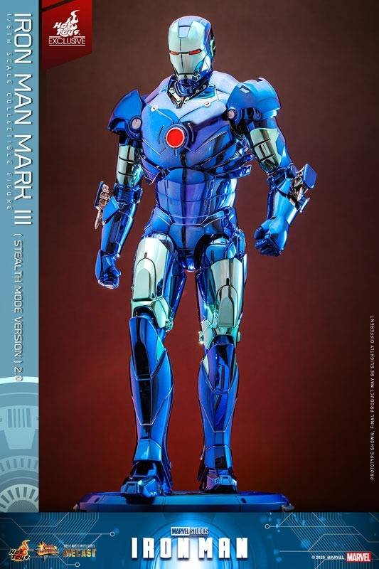 Hot Toys: Iron Man Mk.III 1/6 Stealth Mode Ver.2.0 - Iron Man