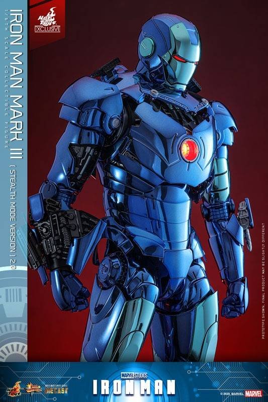 Hot Toys: Iron Man Mk.III 1/6 Stealth Mode Ver.2.0 - Iron Man