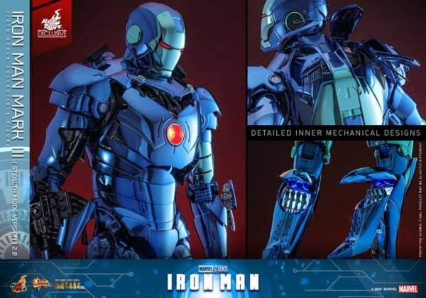 Hot Toys: Iron Man Mk.III 1/6 Stealth Mode Ver.2.0 - Iron Man