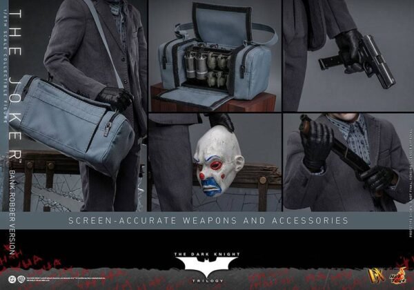 Hot Toys: Joker 1/6 DX Bank Robber Ver. - The Dark Knight Trilogy