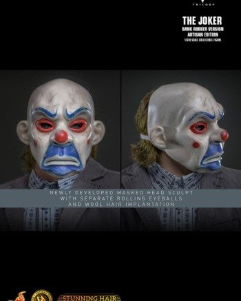 Hot Toys: Joker 1/6 DX Bank Robber Artisan Edition Ver. - The Dark Knight Trilogy