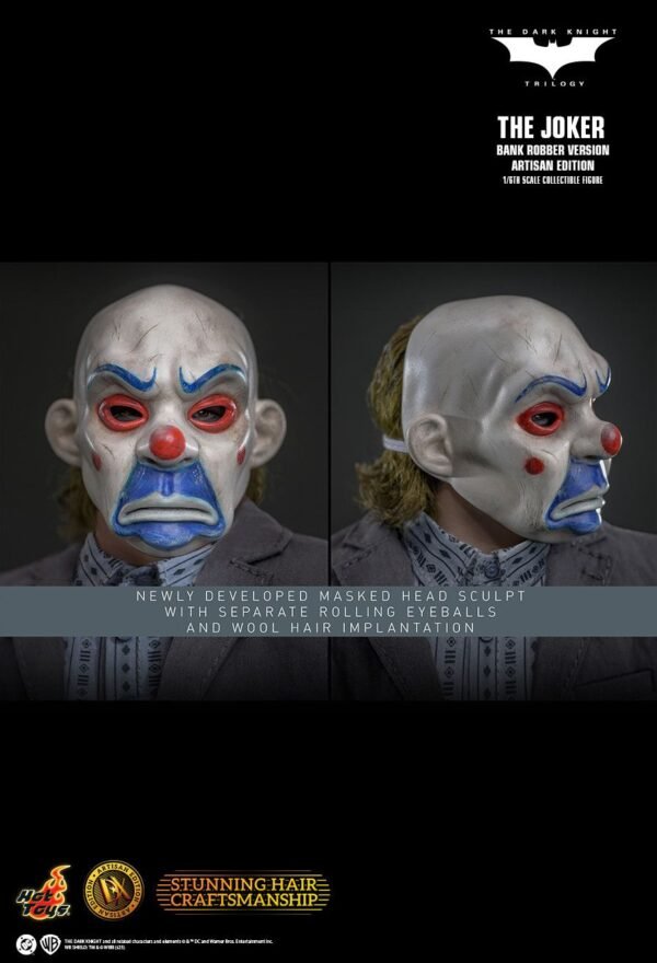 Hot Toys: Joker 1/6 DX Bank Robber Artisan Edition Ver. - The Dark Knight Trilogy
