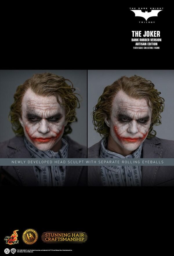 Hot Toys: Joker 1/6 DX Bank Robber Artisan Edition Ver. - The Dark Knight Trilogy