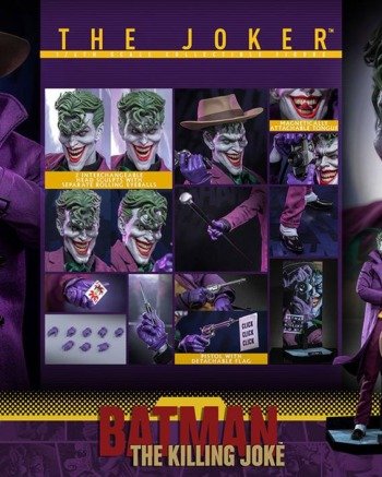 joker cine 11 Hot Toys: The Joker 1/6 - The Killing Joke Ver.