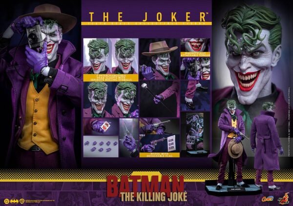 joker cine 11 Hot Toys: The Joker 1/6 - The Killing Joke Ver.