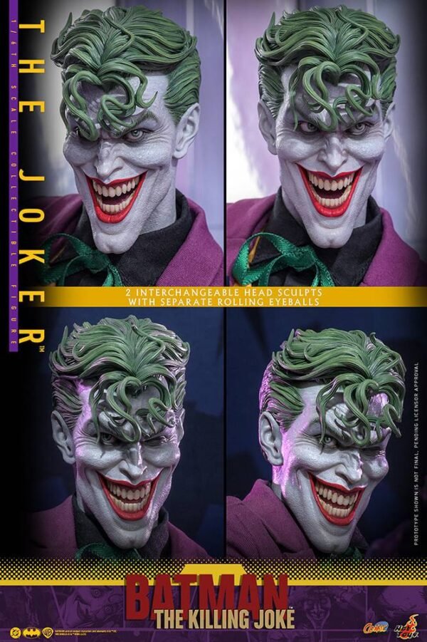 joker cine 9 Hot Toys: The Joker 1/6 - The Killing Joke Ver.