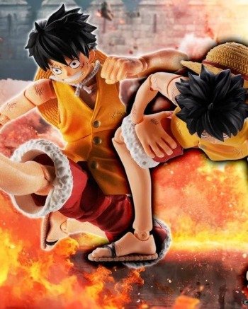 luffy marine 6 S.H.FIGUARTS: Monkey D. Luffy Marineford Arc Ver. - One Piece