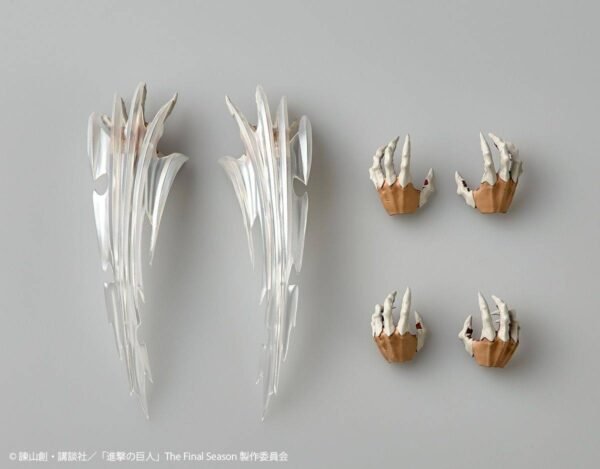 mandibula 10 Revoltech: Jaw Titan - Attack on Titan Con Bonus