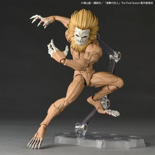 mandibula 3 Revoltech: Jaw Titan - Attack on Titan Con Bonus