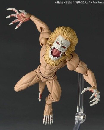mandibula 4 Revoltech: Jaw Titan - Attack on Titan Con Bonus