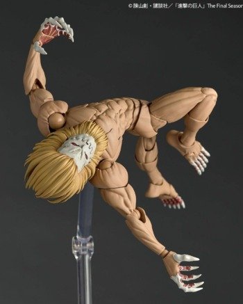 mandibula 5 Revoltech: Jaw Titan - Attack on Titan Con Bonus
