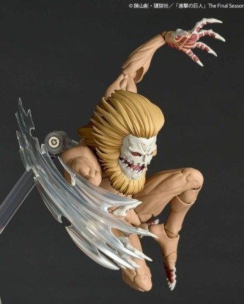 mandibula 6 Revoltech: Jaw Titan - Attack on Titan Con Bonus