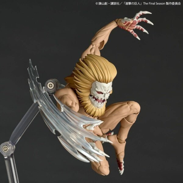 mandibula 6 Revoltech: Jaw Titan - Attack on Titan Con Bonus