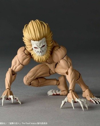 mandibula 7 Revoltech: Jaw Titan - Attack on Titan Con Bonus