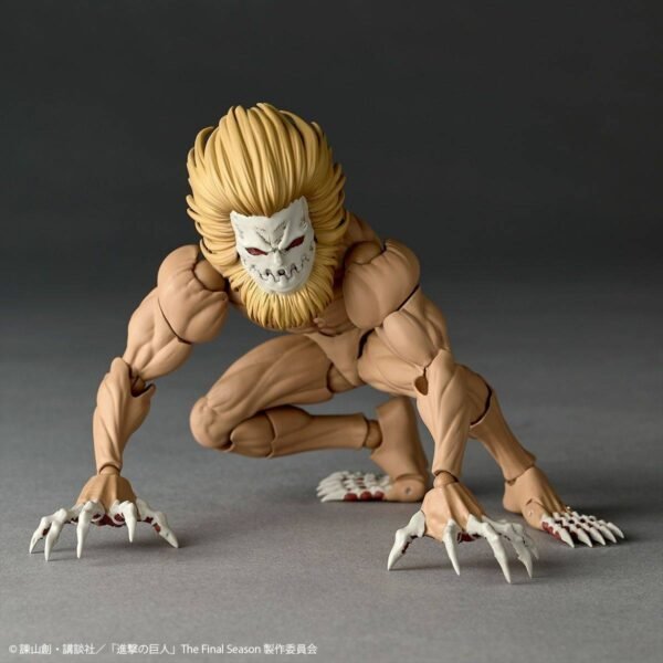 mandibula 7 Revoltech: Jaw Titan - Attack on Titan Con Bonus